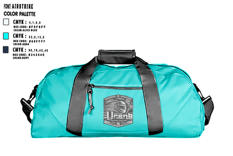 Duffle Bag, Isaiahurena racing, E-Sports, Teamtime, Team time, sublimation, custom sports apparel, team uniforms, spirit wear, spiritwear, sports uniforms, custom shirts, team store, custom team store, fundraiser sports, apparel fundraiser