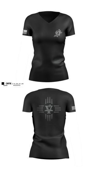 Women's Short Sleeve Vneck Shirt, 26 Stan Eval, Air Force, Teamtime, Team time, sublimation, custom sports apparel, team uniforms, spirit wear, spiritwear, sports uniforms, custom shirts, team store, custom team store, fundraiser sports, apparel fundraiser