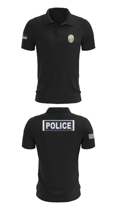 Miami Police Department 88232990 Short Sleeve Performance Polo - 26