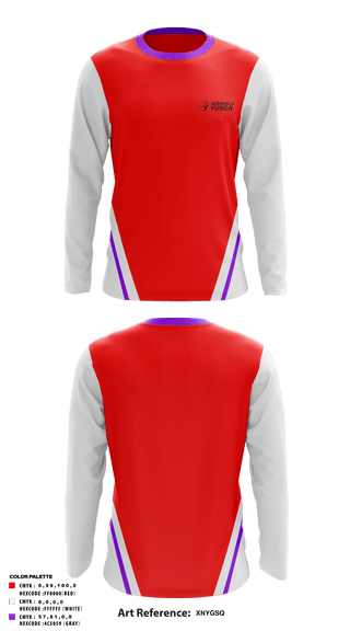 Long Sleeve Performance Shirt, Athletics Yukon, Track & Field, Teamtime, Team time, sublimation, custom sports apparel, team uniforms, spirit wear, spiritwear, sports uniforms, custom shirts, team store, custom team store, fundraiser sports, apparel fundraiser