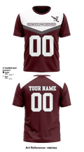 Easthampton Eagles Youth Football & Cheerleading 45925970 Short Sleeve Performance Shirt - 2