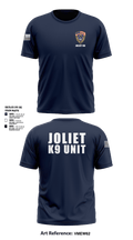 Joliet Police K-9 Unit 79217416 Short Sleeve Performance Shirt - 3