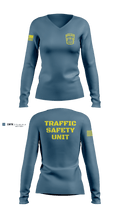 Traffic Safety Unit 70810452 Women's Long Sleeve V-neck Shirt - 2