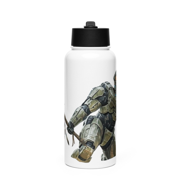 Chief Oliva Stainless Steel Water Bottle with a Straw Lid