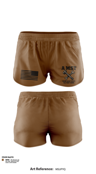 Ranger Panties, A Battery, 1-6 FA, A MST, Army, Teamtime, Team time, sublimation, custom sports apparel, team uniforms, spirit wear, spiritwear, sports uniforms, custom shirts, team store, custom team store, fundraiser sports, apparel fundraiser