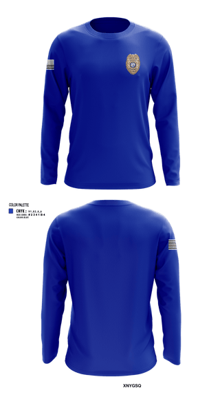 Long Sleeve Performance Shirt, Port St. Joe Police Department, Police, Teamtime, Team time, sublimation, custom sports apparel, team uniforms, spirit wear, spiritwear, sports uniforms, custom shirts, team store, custom team store, fundraiser sports, apparel fundraiser