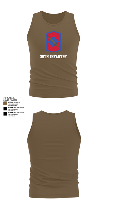 39th infantry 89191022 Tank Top - 18