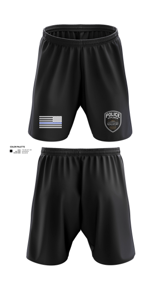 Athletic Shorts With Pockets, Kingsport Police Explorer Post, Police, Teamtime, Team time, sublimation, custom sports apparel, team uniforms, spirit wear, spiritwear, sports uniforms, custom shirts, team store, custom team store, fundraiser sports, apparel fundraiser