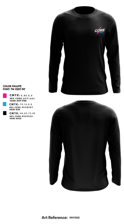 Core 2k17 32140119 Long Sleeve Performance Shirt 3