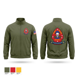 Windbreaker, 2nd recon, Marines, Teamtime, Team time, sublimation, custom sports apparel, team uniforms, spirit wear, spiritwear, sports uniforms, custom shirts, team store, custom team store, fundraiser sports, apparel fundraiser