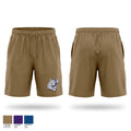 Leopard Battalion 76806435 Athletic Shorts With Pockets - 1