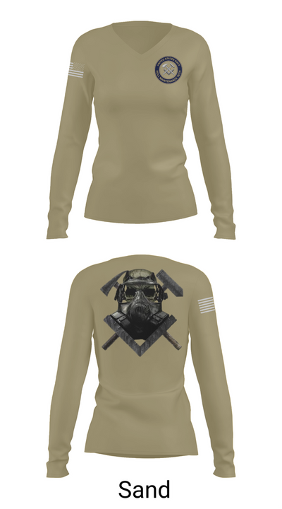 Repair 40995241 Women's Long Sleeve V-neck Shirt - 92