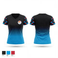 Olympic City Track Club 78162877 Women's Short Sleeve V-neck Shirt - 1