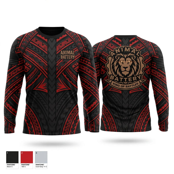 Long Sleeve Performance Shirt, 1/487 KING OF BATTLE, Army, Teamtime, Team time, sublimation, custom sports apparel, team uniforms, spirit wear, spiritwear, sports uniforms, custom shirts, team store, custom team store, fundraiser sports, apparel fundraiser