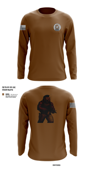 Long Sleeve Performance Shirt, Det 1 3 ASOS, Air Force, Teamtime, Team time, sublimation, custom sports apparel, team uniforms, spirit wear, spiritwear, sports uniforms, custom shirts, team store, custom team store, fundraiser sports, apparel fundraiser