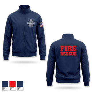 Windbreaker, Hilltown Fire Rescue, Fire Department, Teamtime, Team time, sublimation, custom sports apparel, team uniforms, spirit wear, spiritwear, sports uniforms, custom shirts, team store, custom team store, fundraiser sports, apparel fundraiser