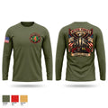Hart County Fire Department- Station 4 Long Sleeve Performance Shirt - 1
