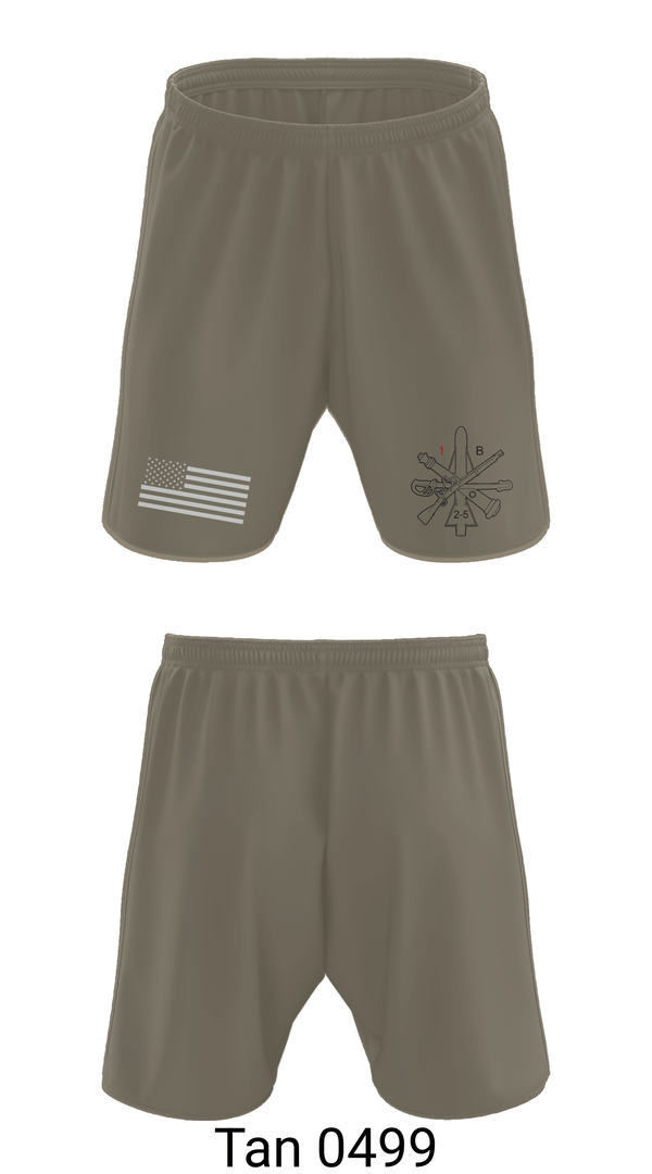 Athletic Shorts With Pockets, 1st Platoon / B CO / 2-5 CAV, Army, Teamtime, Team time, sublimation, custom sports apparel, team uniforms, spirit wear, spiritwear, sports uniforms, custom shirts, team store, custom team store, fundraiser sports, apparel fundraiser