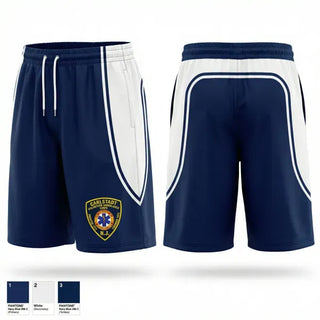 Athletic Shorts With Pockets, Carlstadt Volunteer Ambulance Corps, EMS/EMT, Teamtime, Team time, sublimation, custom sports apparel, team uniforms, spirit wear, spiritwear, sports uniforms, custom shirts, team store, custom team store, fundraiser sports, apparel fundraiser