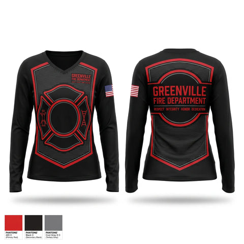 Old School Cotton Feel Shirt, Greenville Fire Department, Fire Department, Teamtime, Team time, sublimation, custom sports apparel, team uniforms, spirit wear, spiritwear, sports uniforms, custom shirts, team store, custom team store, fundraiser sports, apparel fundraiser