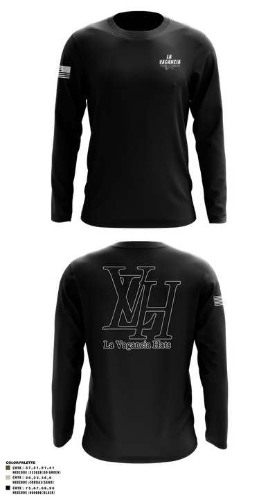 La Vagancia Hats 29971580 Long Sleeve Performance Shirt 3