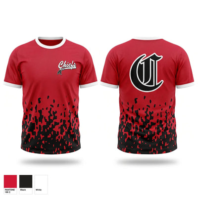 Chiefs Soft Poly Tee Cotton Like Feel - 1