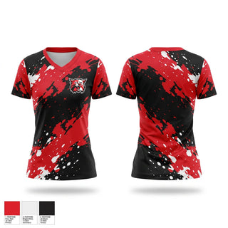 Womens Short Sleeve Vneck Shirt, Kenton Wildcats, Women's Soccer, Teamtime, Team time, sublimation, custom sports apparel, team uniforms, spirit wear, spiritwear, sports uniforms, custom shirts, team store, custom team store, fundraiser sports, apparel fundraiser