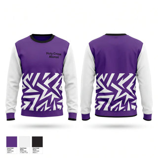 Crew Neck Sweatshirt, Holy Cross Alumni, Track & Field, Teamtime, Team time, sublimation, custom sports apparel, team uniforms, spirit wear, spiritwear, sports uniforms, custom shirts, team store, custom team store, fundraiser sports, apparel fundraiser
