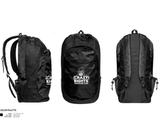 Gear Bag, Crazy Eights Grappling Club, Wrestling, Teamtime, Team time, sublimation, custom sports apparel, team uniforms, spirit wear, spiritwear, sports uniforms, custom shirts, team store, custom team store, fundraiser sports, apparel fundraiser