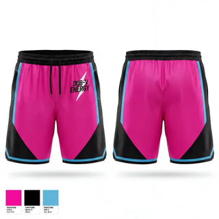 Mens Reversible Basketball Shorts, Dub-V Energy, Men's Basketball, Teamtime, Team time, sublimation, custom sports apparel, team uniforms, spirit wear, spiritwear, sports uniforms, custom shirts, team store, custom team store, fundraiser sports, apparel fundraiser