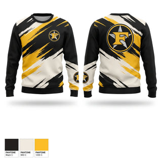 Crew Neck Sweatshirt, Five Star Mafia, Baseball, Teamtime, Team time, sublimation, custom sports apparel, team uniforms, spirit wear, spiritwear, sports uniforms, custom shirts, team store, custom team store, fundraiser sports, apparel fundraiser