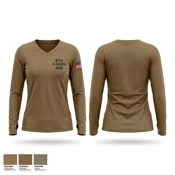 Old School Cotton Feel Shirt, B Co 1-224th AVN, National Guard, Teamtime, Team time, sublimation, custom sports apparel, team uniforms, spirit wear, spiritwear, sports uniforms, custom shirts, team store, custom team store, fundraiser sports, apparel fundraiser