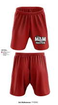 M & M Track Club-Greenville, Texas 27581032 Athletic Shorts With Pockets - 5