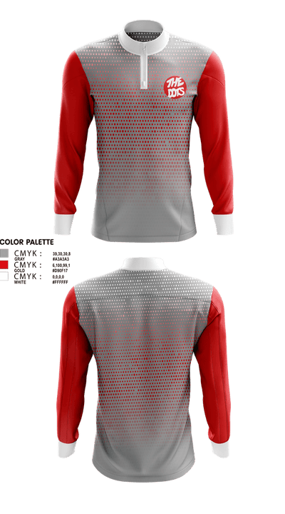 Poca High School 63165496 Quarter Zip Jacket - 1
