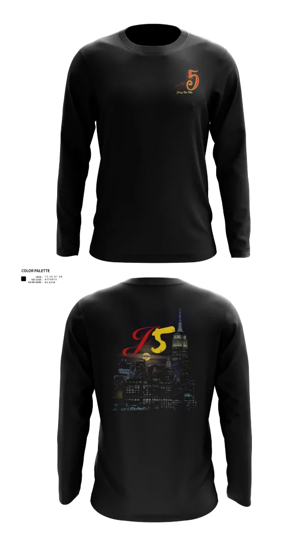 Long Sleeve Performance Shirt, Jonny Five Film, , Teamtime, Team time, sublimation, custom sports apparel, team uniforms, spirit wear, spiritwear, sports uniforms, custom shirts, team store, custom team store, fundraiser sports, apparel fundraiser