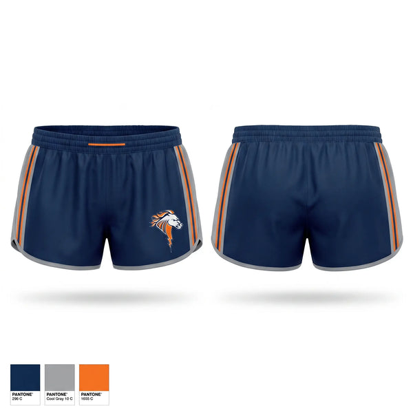 Womens Shorts, Illini West Chargers, Spirit Store, Teamtime, Team time, sublimation, custom sports apparel, team uniforms, spirit wear, spiritwear, sports uniforms, custom shirts, team store, custom team store, fundraiser sports, apparel fundraiser