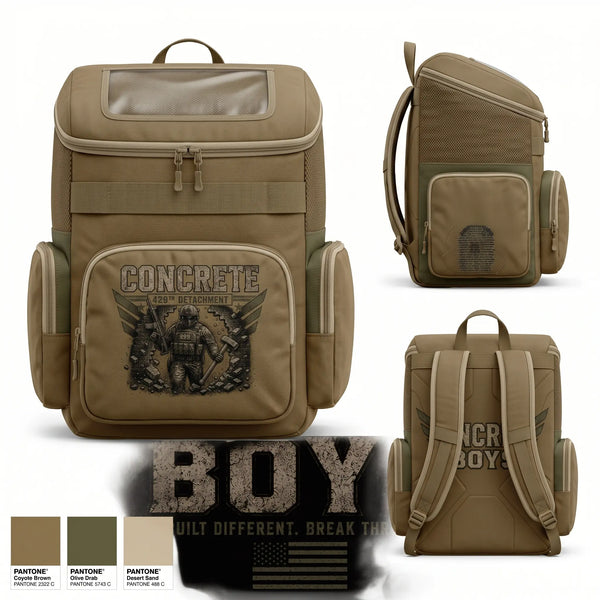 Gear Bag, 429 Concrete Detachment, National Guard, Teamtime, Team time, sublimation, custom sports apparel, team uniforms, spirit wear, spiritwear, sports uniforms, custom shirts, team store, custom team store, fundraiser sports, apparel fundraiser