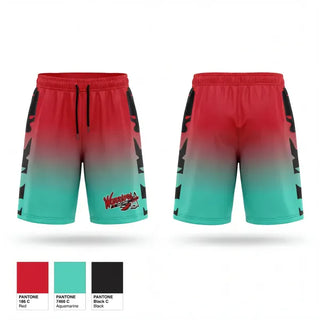 Athletic Shorts With Pockets, Westside Warriors, Baseball, Teamtime, Team time, sublimation, custom sports apparel, team uniforms, spirit wear, spiritwear, sports uniforms, custom shirts, team store, custom team store, fundraiser sports, apparel fundraiser