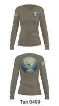 JM Autism association 75571009 Women's Long Sleeve V-neck Shirt - 77