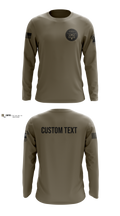 Bravo Company, 401st Cyber Battalion 75539801 Long Sleeve Performance Shirt - 3