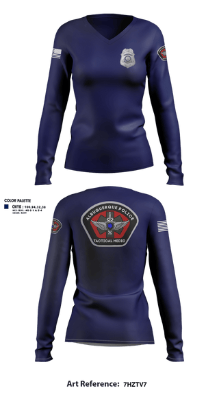 Womens Long Sleeve Vneck Shirt, TEMS, Police, Teamtime, Team time, sublimation, custom sports apparel, team uniforms, spirit wear, spiritwear, sports uniforms, custom shirts, team store, custom team store, fundraiser sports, apparel fundraiser