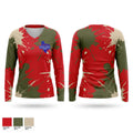 Texas Ballerz Women's Long Sleeve V-neck Shirt - 1