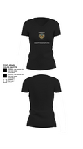 Sheriff Transportation 46102117 Women's Short Sleeve V-neck Shirt - 23