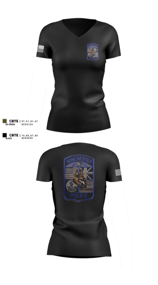 Womens Short Sleeve Vneck Shirt, team name, Police, Teamtime, Team time, sublimation, custom sports apparel, team uniforms, spirit wear, spiritwear, sports uniforms, custom shirts, team store, custom team store, fundraiser sports, apparel fundraiser