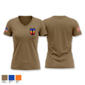 2/254 RTI Women's Short Sleeve V-neck Shirt - 1