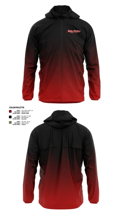 Train Station Fight Club 75441031 Windbreaker - 2