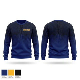 Crew Neck Sweatshirt, Decator, , Teamtime, Team time, sublimation, custom sports apparel, team uniforms, spirit wear, spiritwear, sports uniforms, custom shirts, team store, custom team store, fundraiser sports, apparel fundraiser