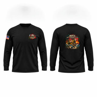 Long Sleeve Performance Shirt, NIOCPAC, Navy, Teamtime, Team time, sublimation, custom sports apparel, team uniforms, spirit wear, spiritwear, sports uniforms, custom shirts, team store, custom team store, fundraiser sports, apparel fundraiser