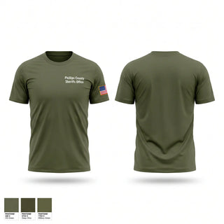Short Sleeve Performance Shirt, Phillips County Sheriff's Office, Police, Teamtime, Team time, sublimation, custom sports apparel, team uniforms, spirit wear, spiritwear, sports uniforms, custom shirts, team store, custom team store, fundraiser sports, apparel fundraiser