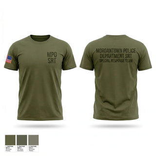 Old School Cotton Feel Shirt, MPD SRT, Police, Teamtime, Team time, sublimation, custom sports apparel, team uniforms, spirit wear, spiritwear, sports uniforms, custom shirts, team store, custom team store, fundraiser sports, apparel fundraiser